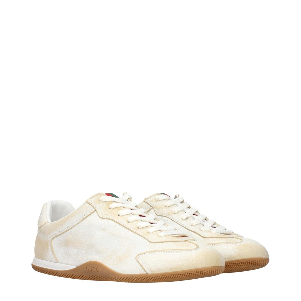 Gucci Shift Sneakers – Beige / Wit