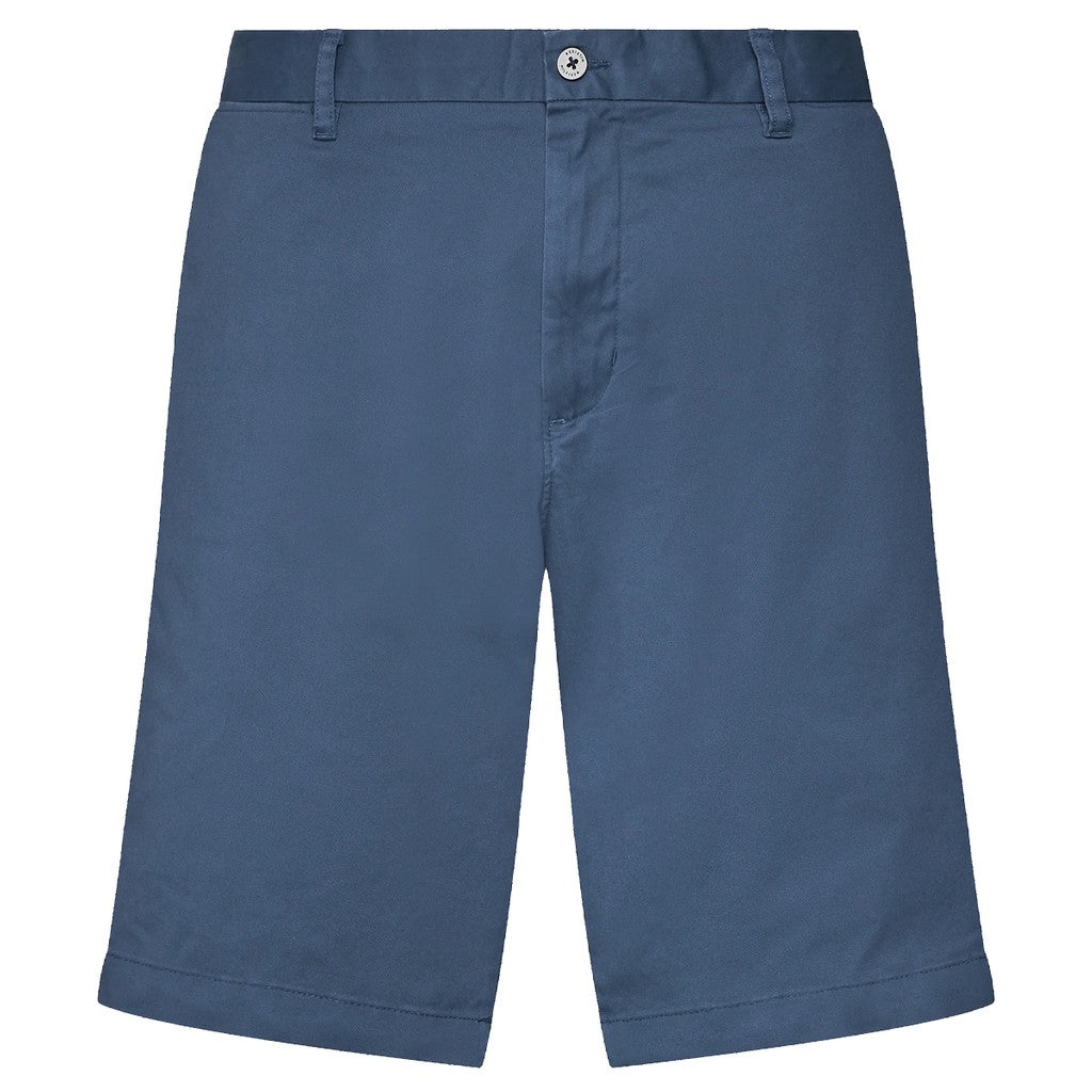 Tommy Hilfiger Relaxed fit bermuda short met ritssluiting – Blauw