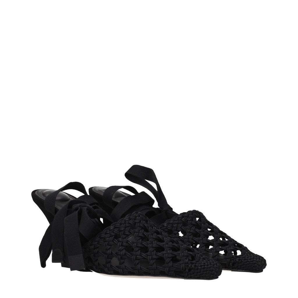 Jacquemus Les Espadrilles H Pumps – Zwart