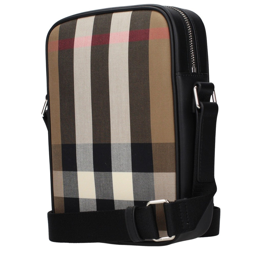 Burberry Check Crossbodytas Heren – Beige