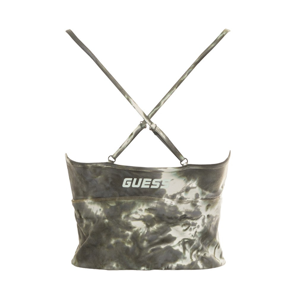 Guess Tweekleurige sporttop met logo – Meerkleurig
