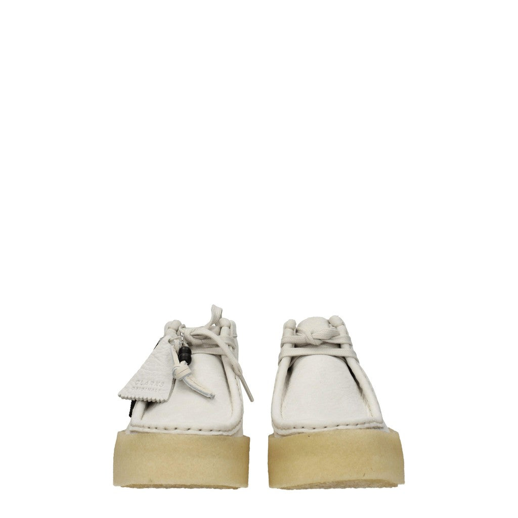 Clarks Wallabee Cup Boot Enkellaarzen – Wit