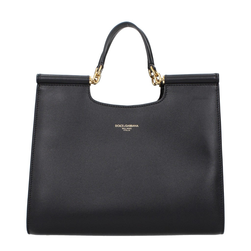 Dolce & Gabbana Sicily Handtas Small – Zwart