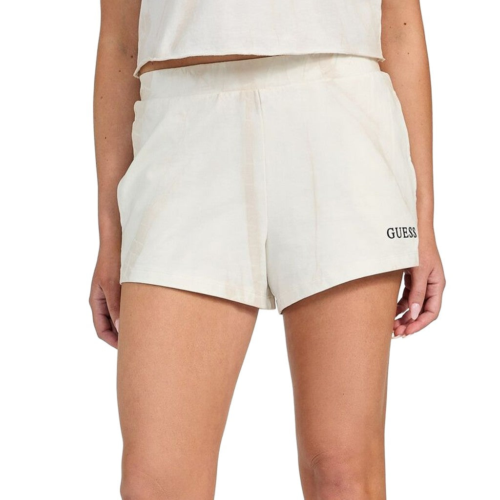 Guess Tweekleurige short met zakken – Gebroken wit