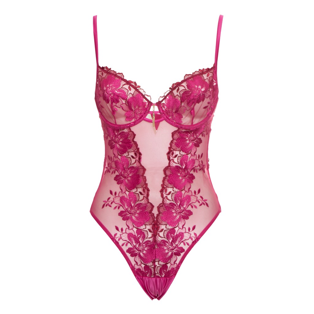 Guess Body met logo – Fuchsia