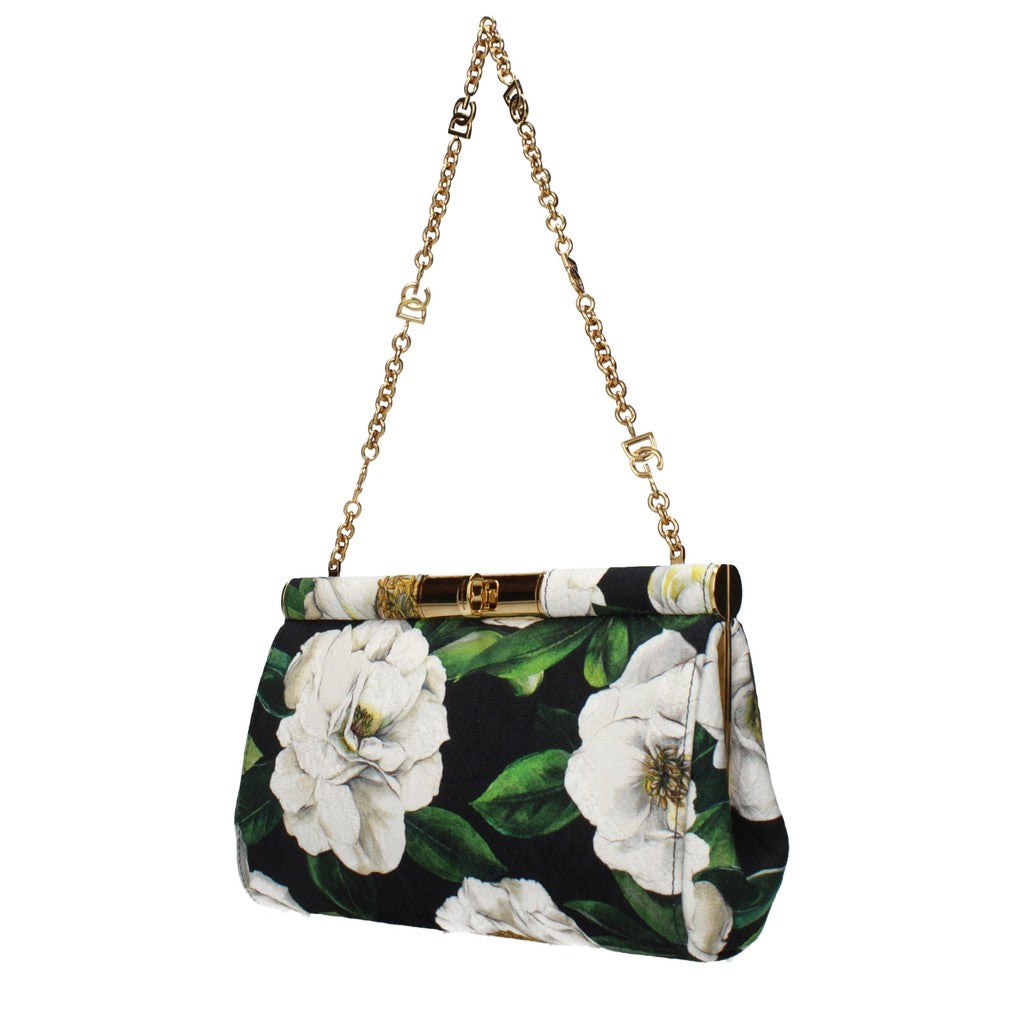 Dolce & Gabbana Marlene Schoudertas met draaisluiting – Meerkleurig