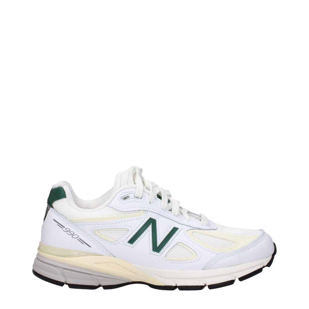 New Balance 990v4 Sneakers – Wit / Groen