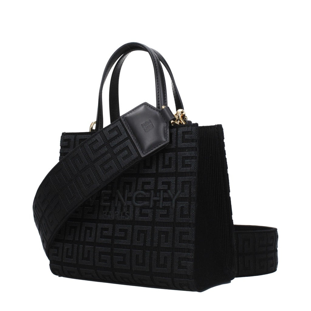Givenchy G-Tote Handtas van stof en leer – Zwart