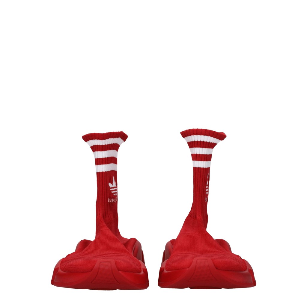 Balenciaga x adidas Speed Sneakers Heren – Rood / Wit
