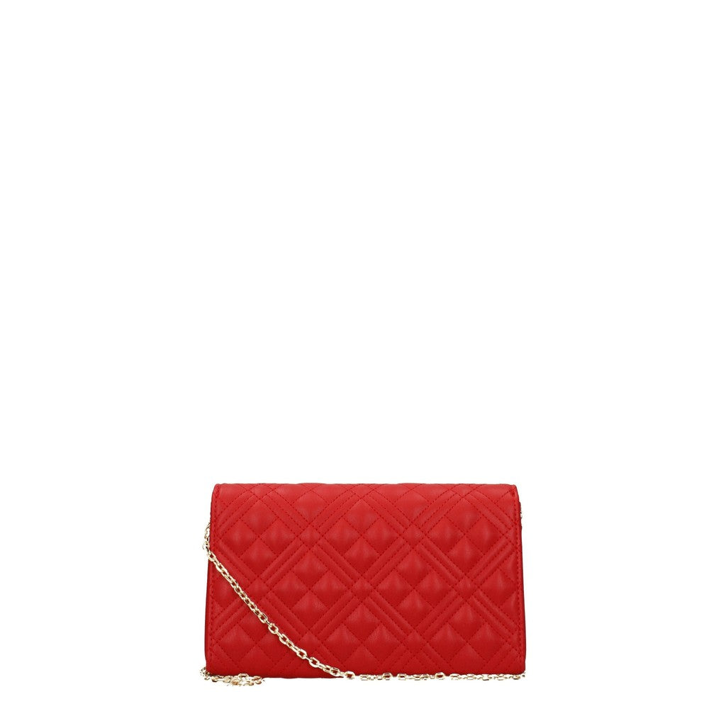 Love Moschino Crossbodytas met goudkleurige details – Rood