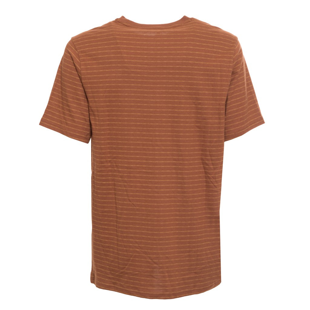 Converse Tweekleurig T-shirt met geborduurd logo – Terracotta