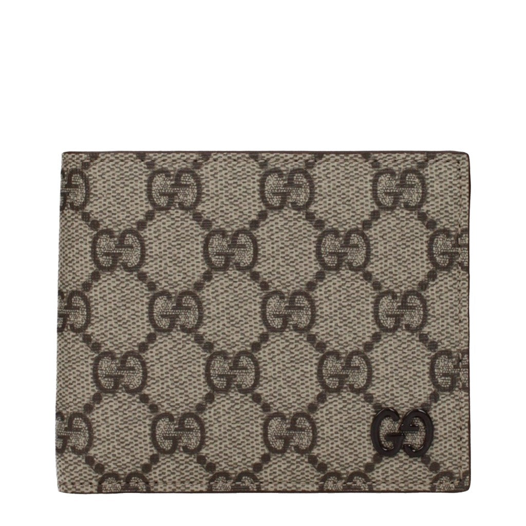 Gucci Slanke portemonnee met acht kaartvakken – Beige
