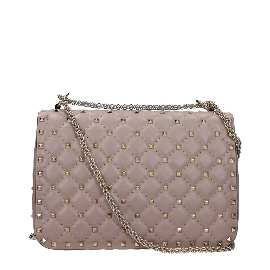 Valentino Garavani Rockstud Spike Schoudertas – Oudroze