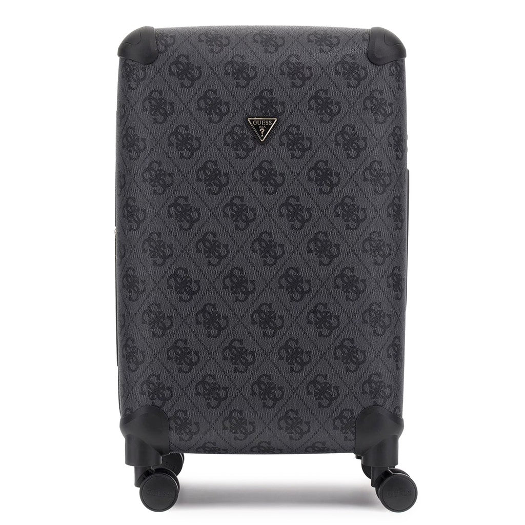 Guess Tweekleurige trolley met ritssluiting – Zwart
