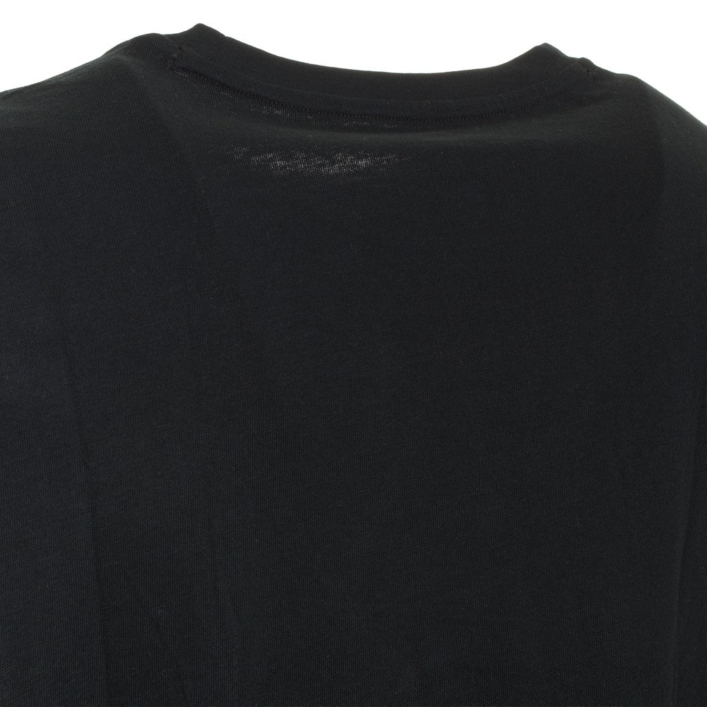 Converse T-shirt met ronde hals en bedrukt logo – Zwart