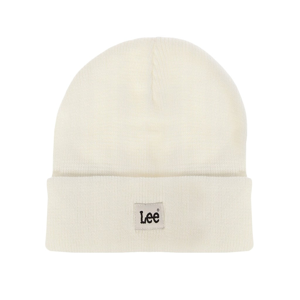 Lee Pet met logo – Ecru