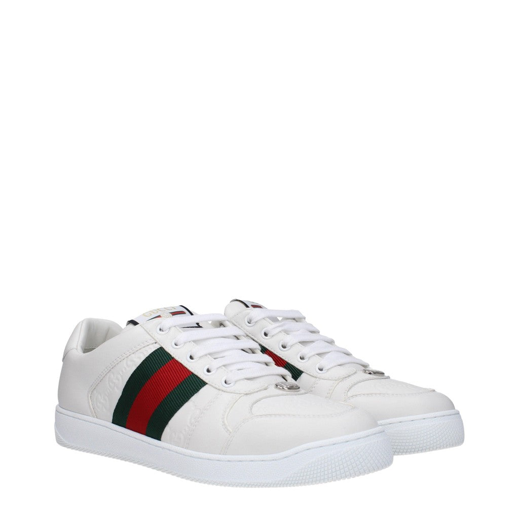 Gucci Screener Sneakers – Wit