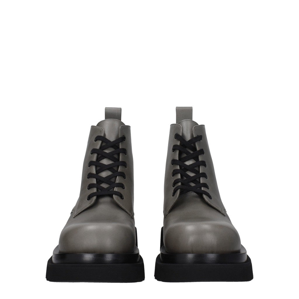 Bottega Veneta Leren boots met hak – Grijs
