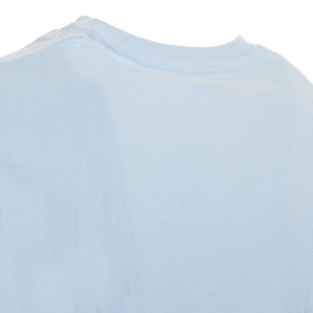 Converse T-shirt met ronde hals en bedrukt logo – Lichtblauw