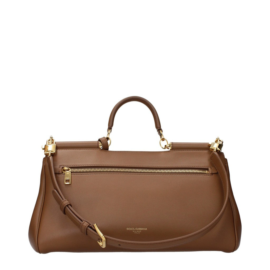 Dolce & Gabbana My Sicily Handtas – Camel
