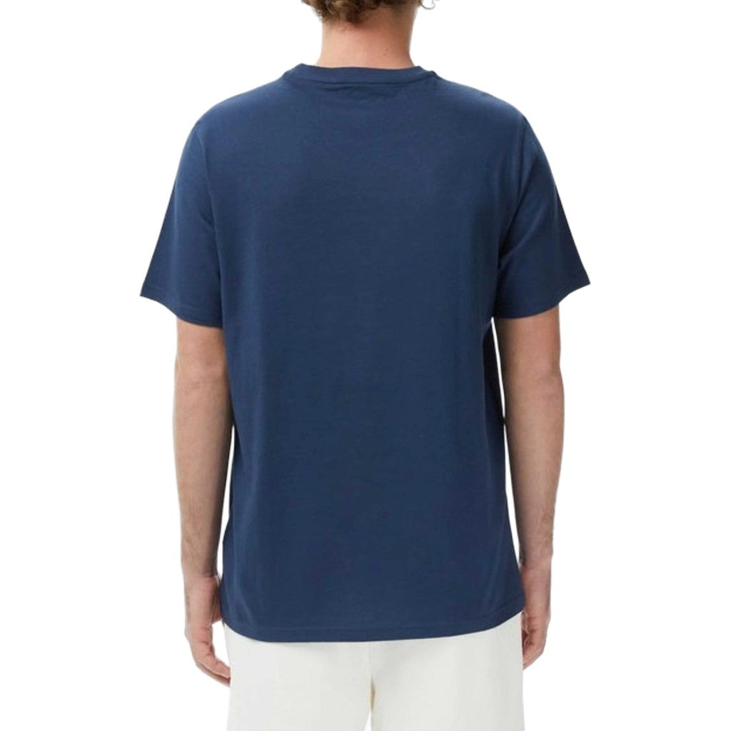 Converse T-shirt met ronde hals en bedrukt logo – Blauw