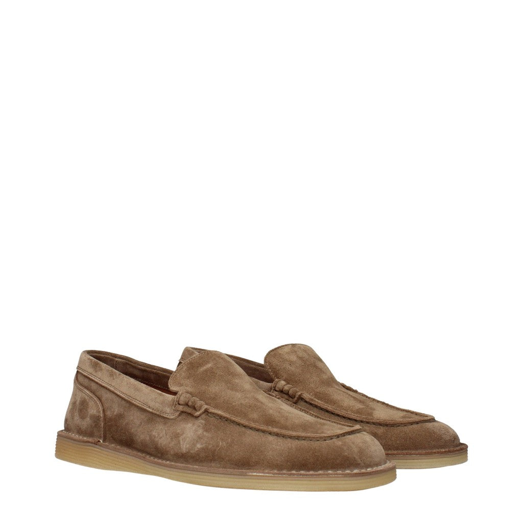 Dolce & Gabbana Loafers met rubberen zool – Lichtbruin