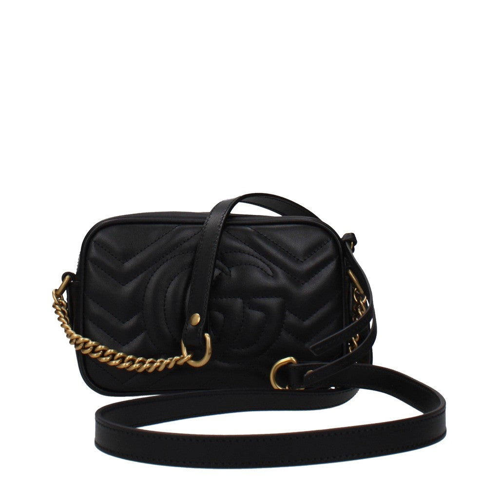 Gucci GG Marmont Crossbodytas Mini – Zwart