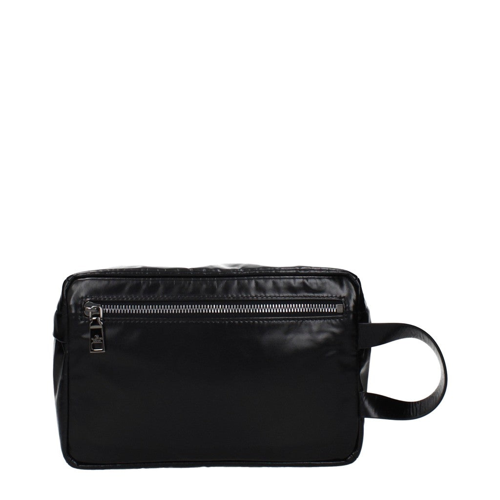 Valentino Garavani Compacte clutch met ritssluiting – Zwart