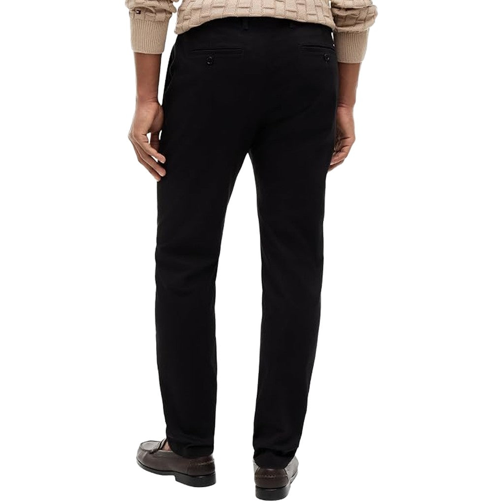 Tommy Hilfiger Relaxed fit broek – Zwart