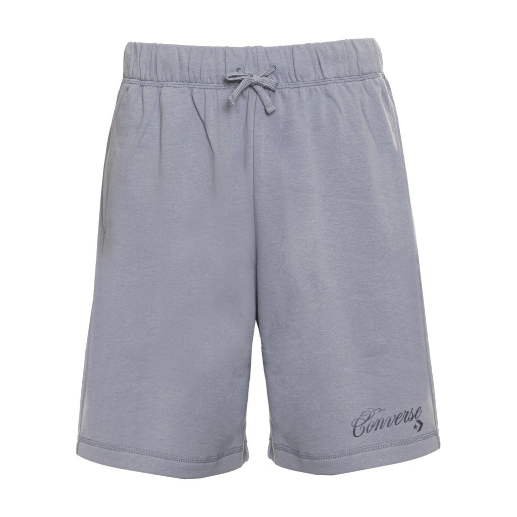 Converse Bermuda short met trekkoord en logo – Paars