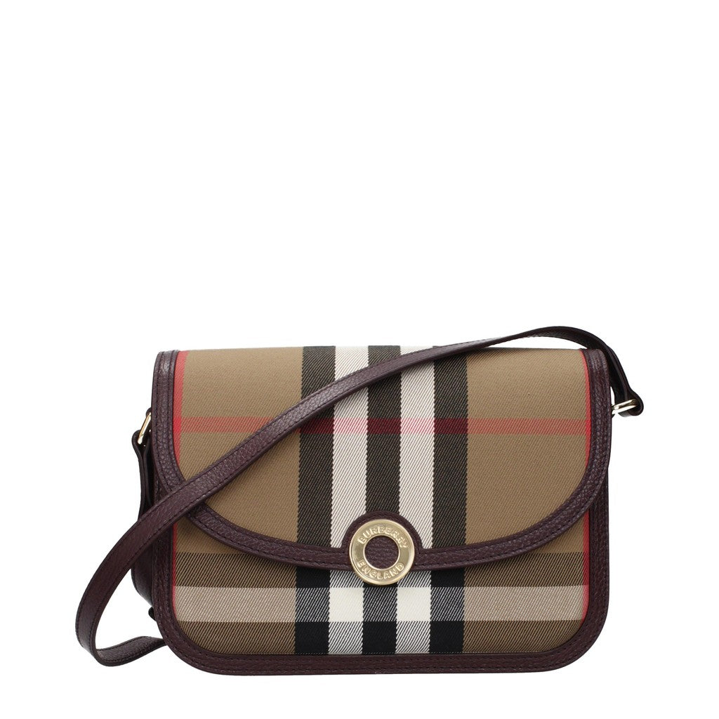 Burberry Check Crossbodytas Dames – Bruin