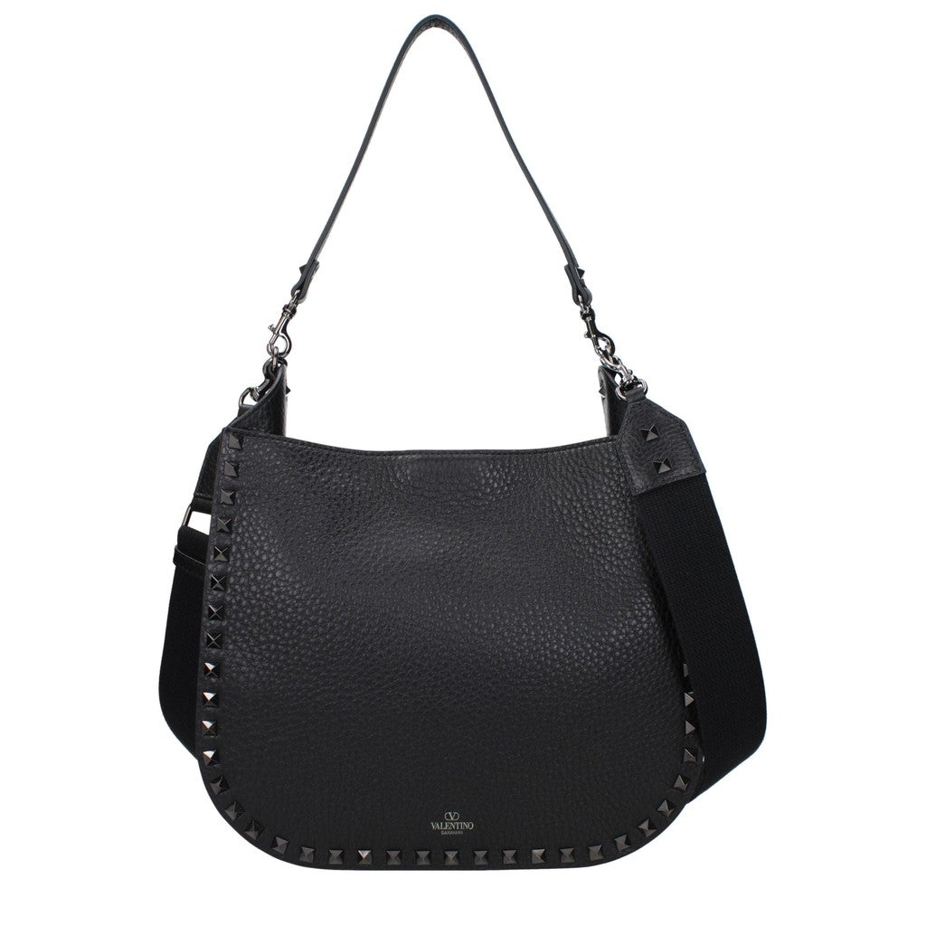 Valentino Garavani Rockstud Schoudertas – Zwart