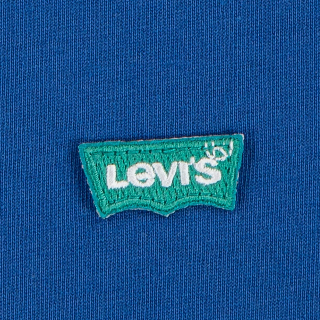 Levi's Kids T-shirt met geborduurd logo – Koningsblauw