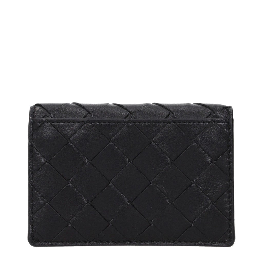 Bottega Veneta Kleine portemonnee – Zwart
