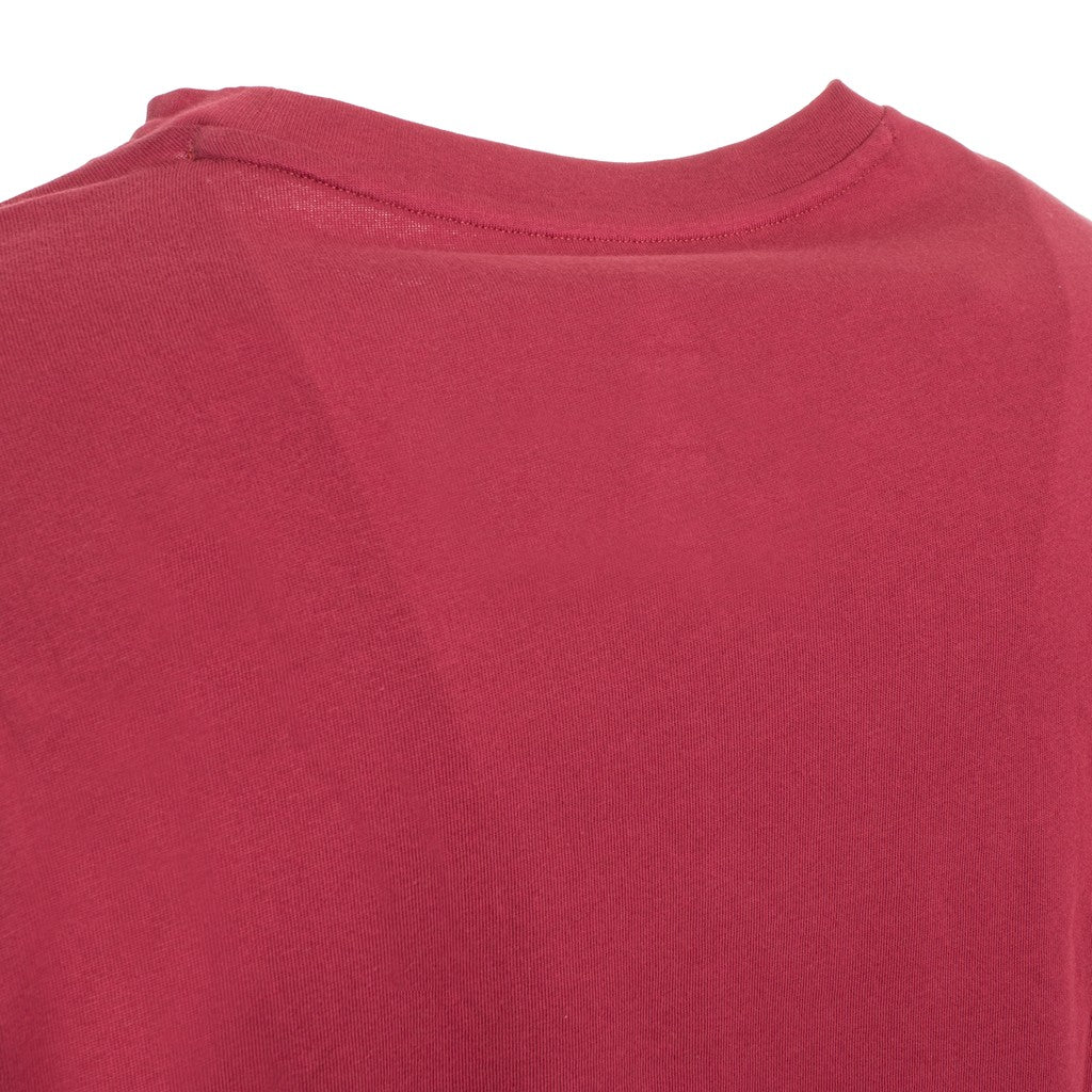 Converse T-shirt met ronde hals en bedrukt logo – Rood