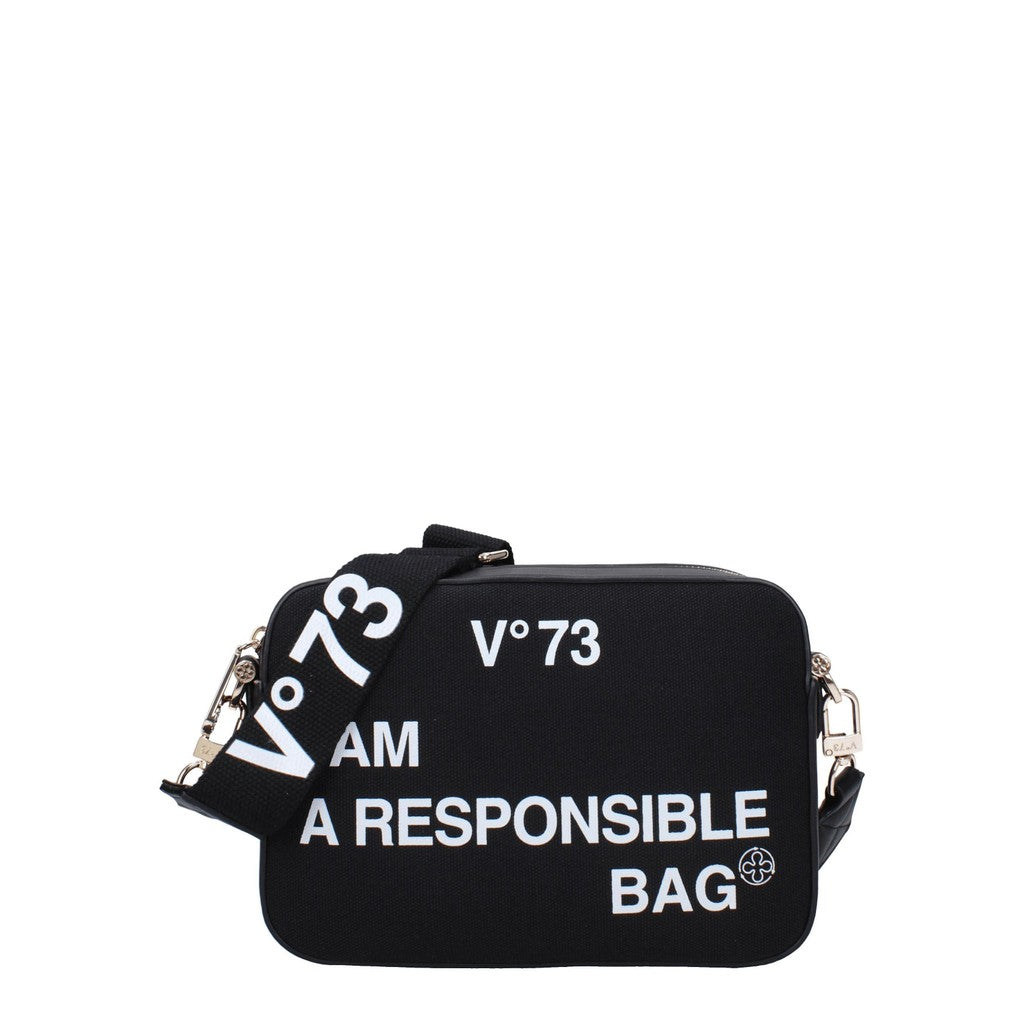 V°73 Responsability Bis Crossbodytas – Zwart