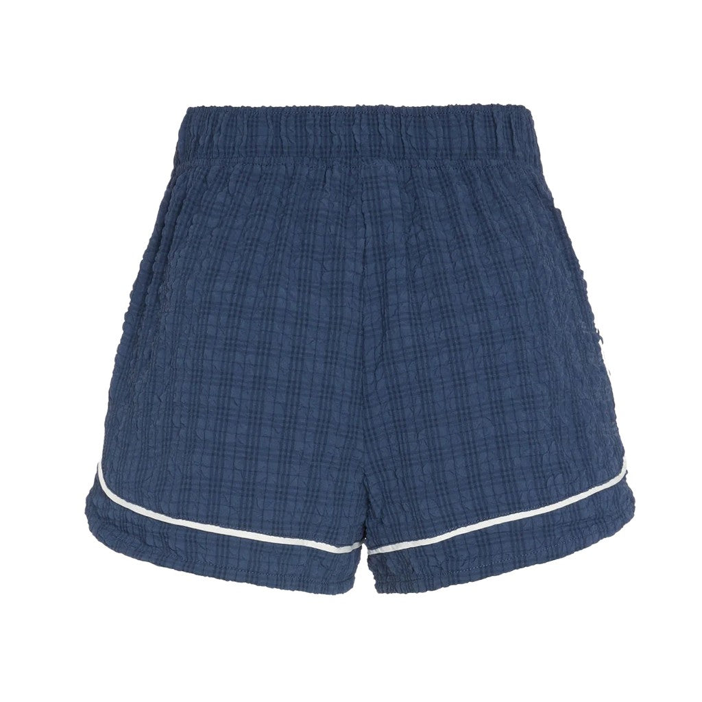 Converse Tweekleurige short met logo – Marineblauw
