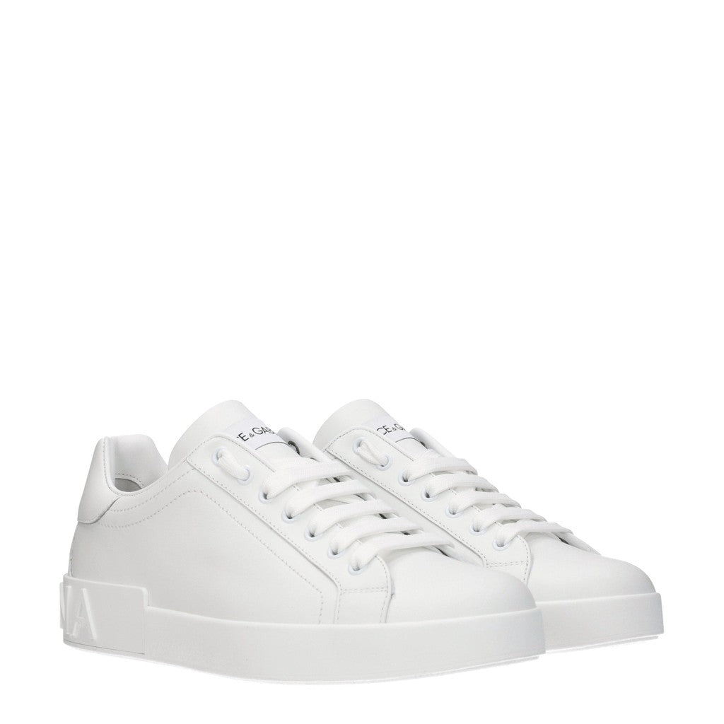 Dolce & Gabbana Portofino Sneakers – Wit