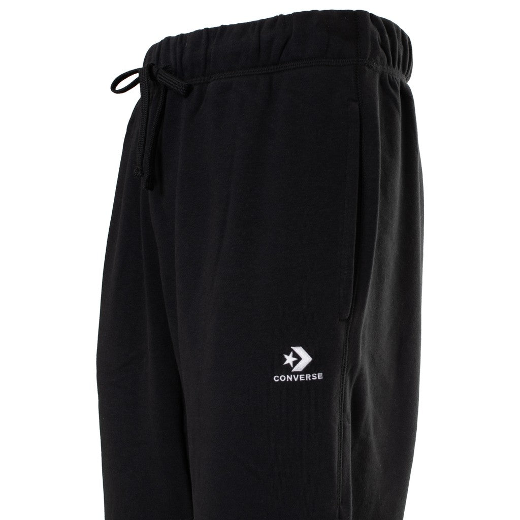 Converse Joggingbroek met geborduurd logo en trekkoord – Zwart
