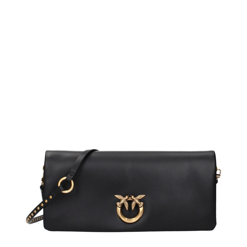 Pinko Love Bag Click Soft Horizontal Clutch – Zwart
