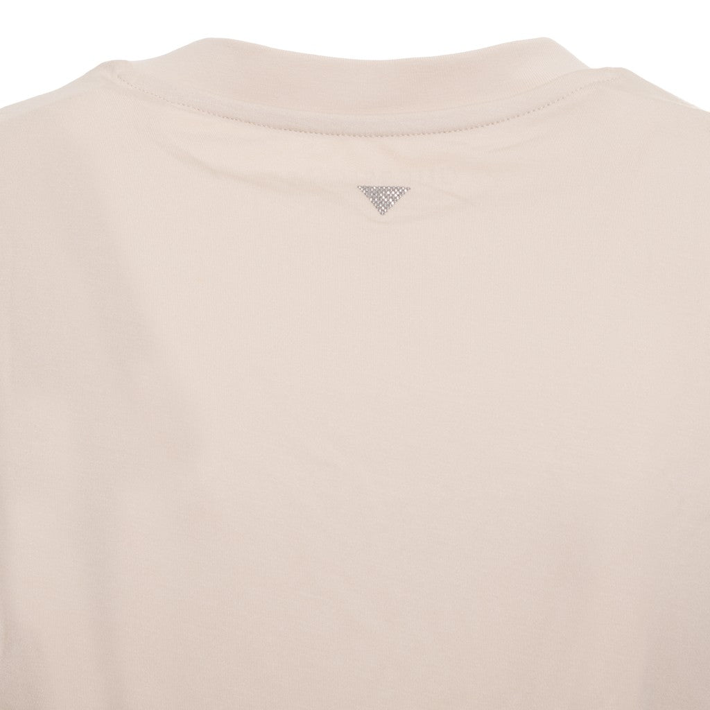 Guess Effen T-shirt met logo – Beige