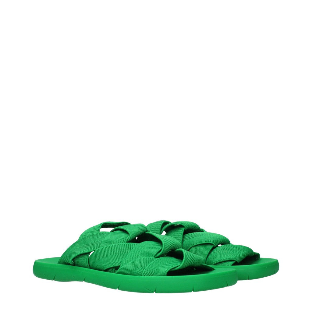 Bottega Veneta Herensandalen met rubberen zool – Groen