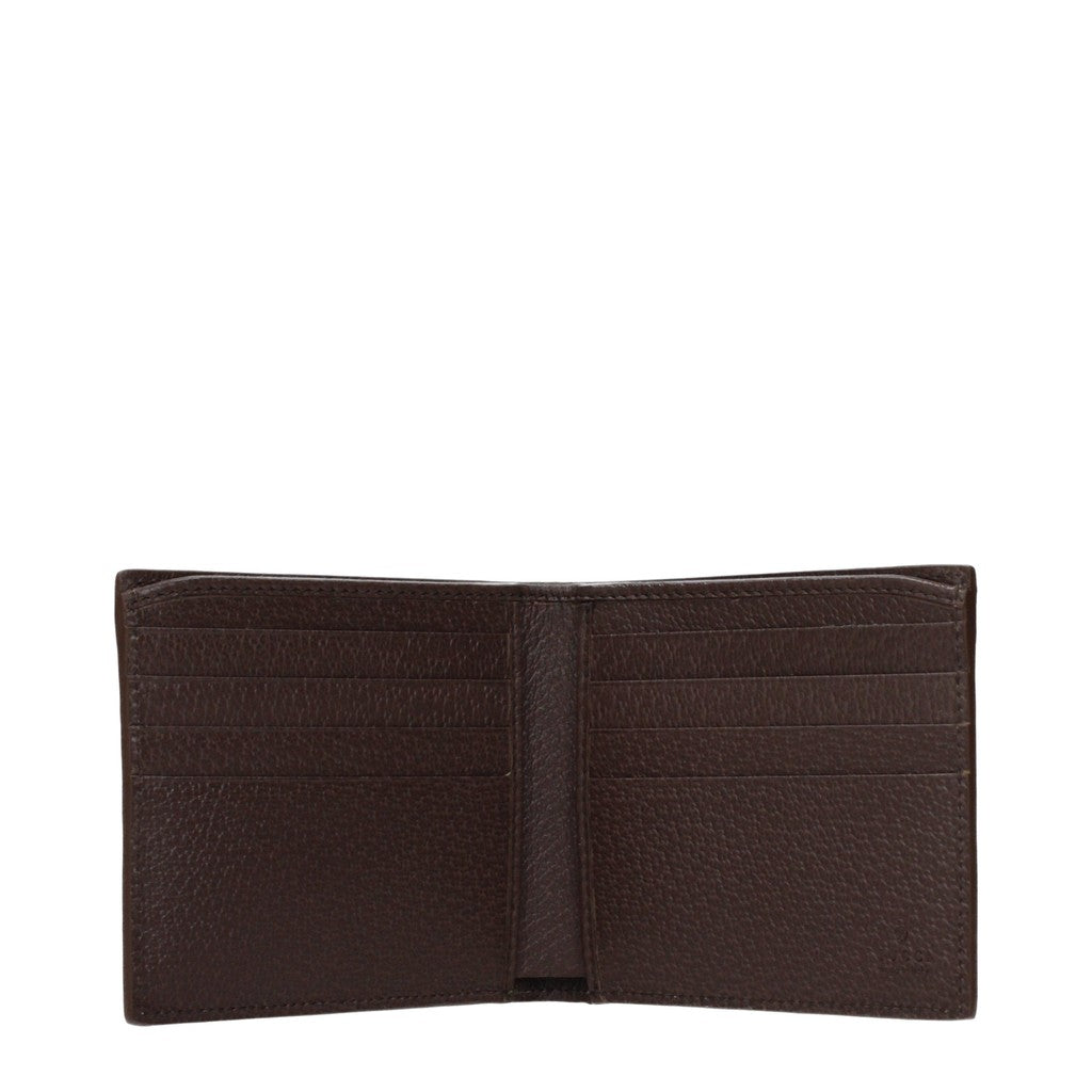 Gucci Slanke portemonnee met acht kaartvakken – Beige