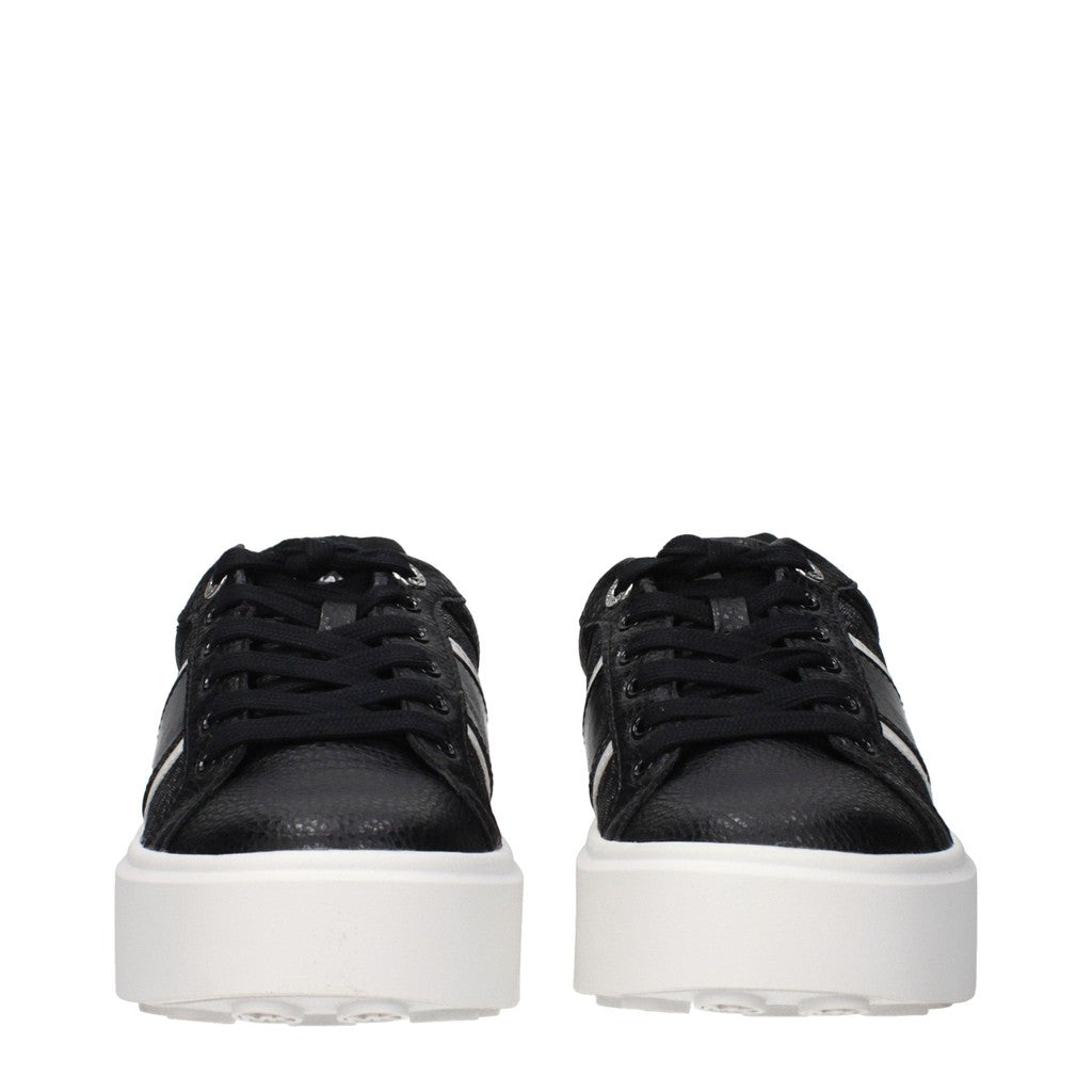 Michael Kors Romey Sneakers met vetersluiting – Zwart