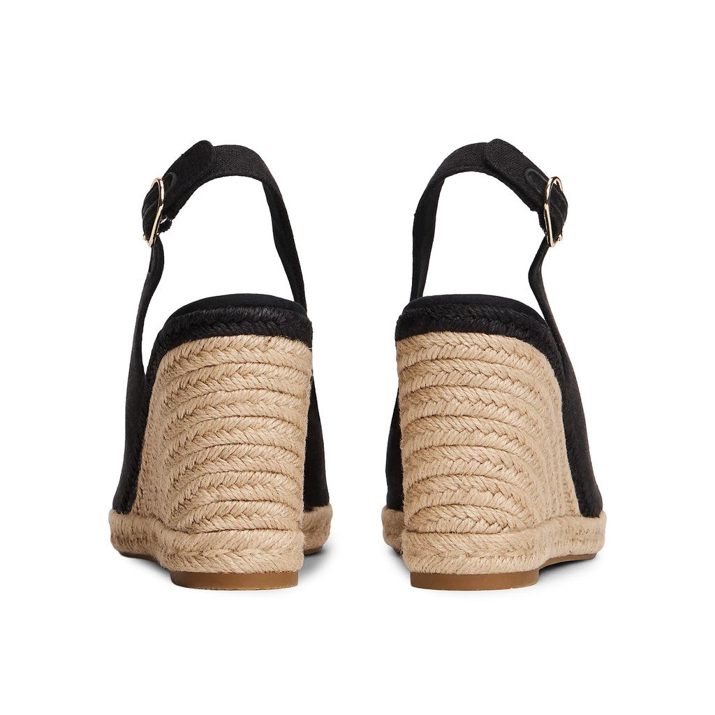 Tommy Hilfiger Sandalen met hak – Zwart