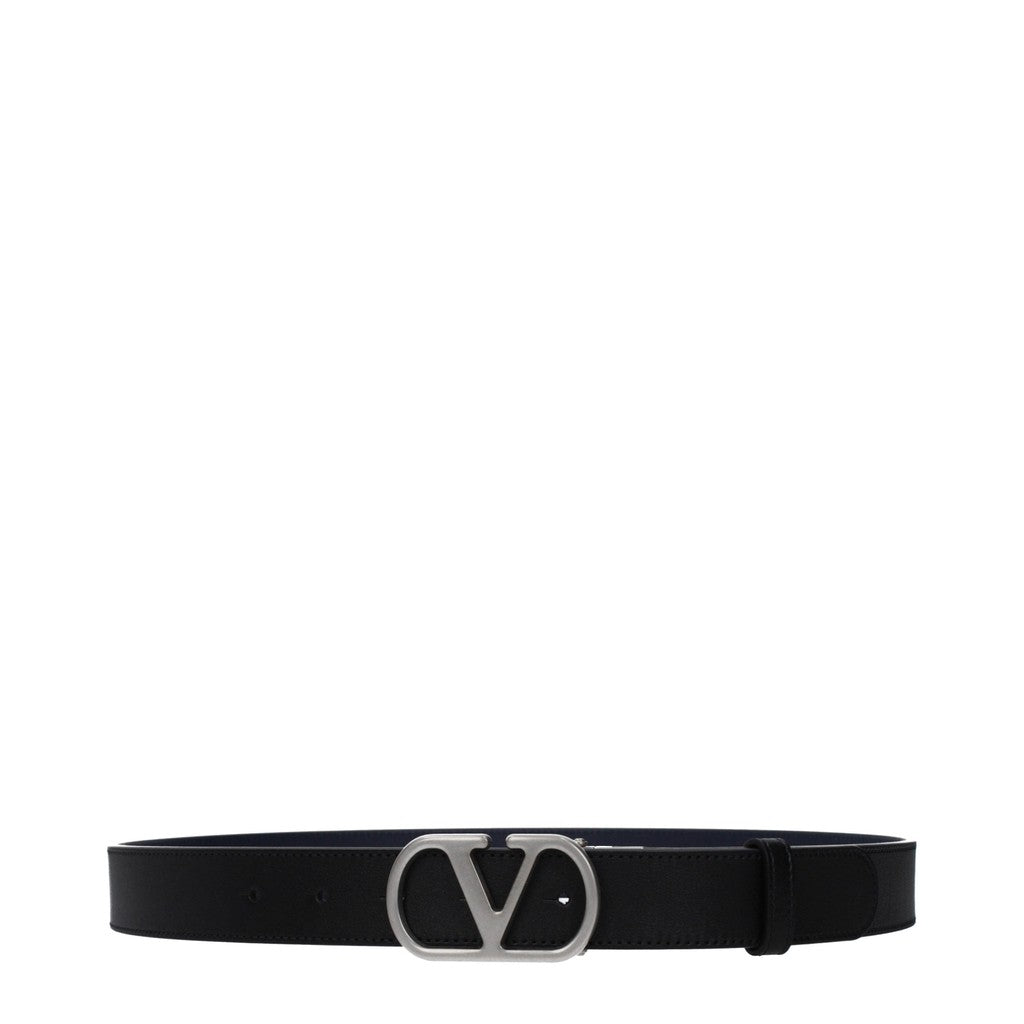 Valentino Garavani Riem met zilverkleurige details – Zwart / Blauw