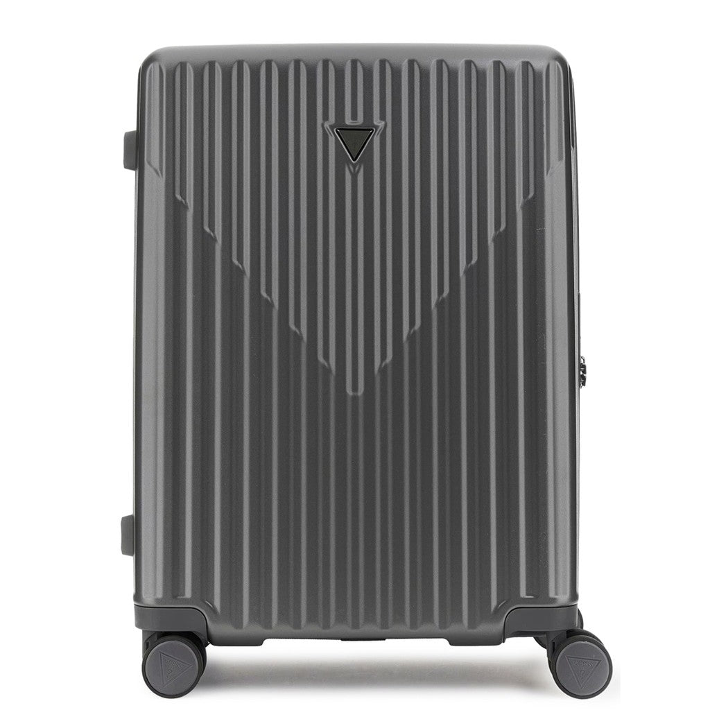 Guess Trolley met ritssluiting en logo – Grijs