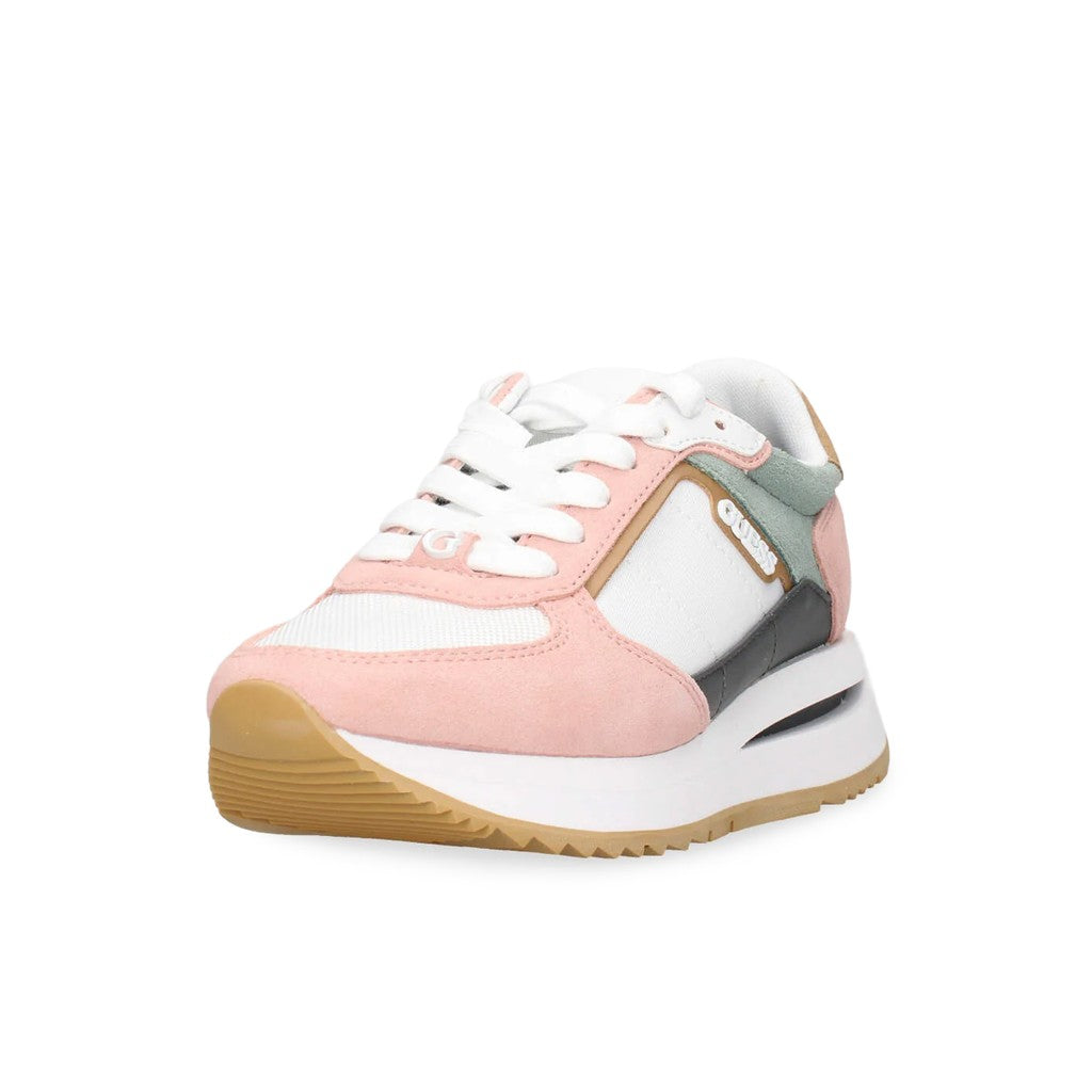 Guess Sneakers met veters – Roze