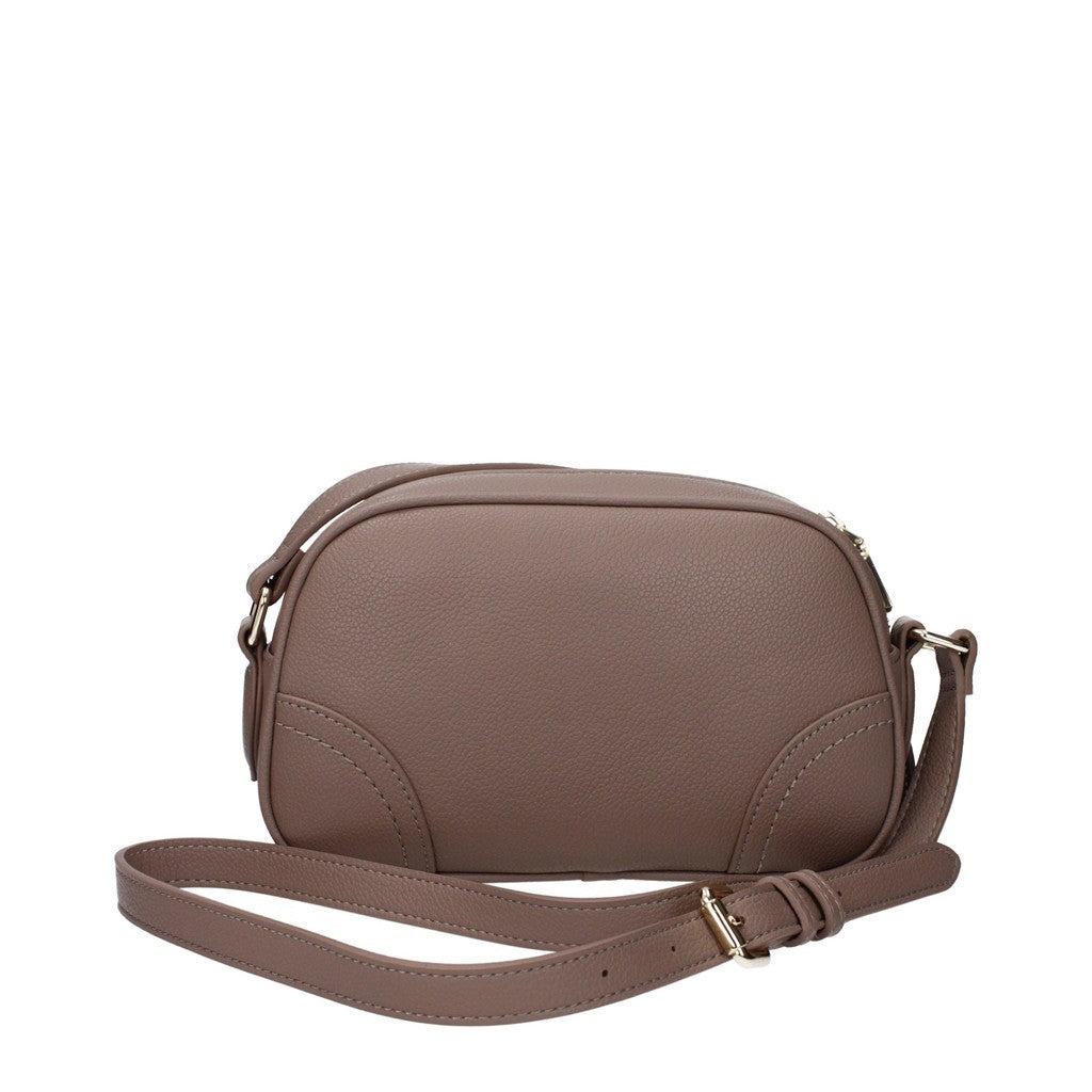Love Moschino Crossbodytas met goudkleurige details – Taupe