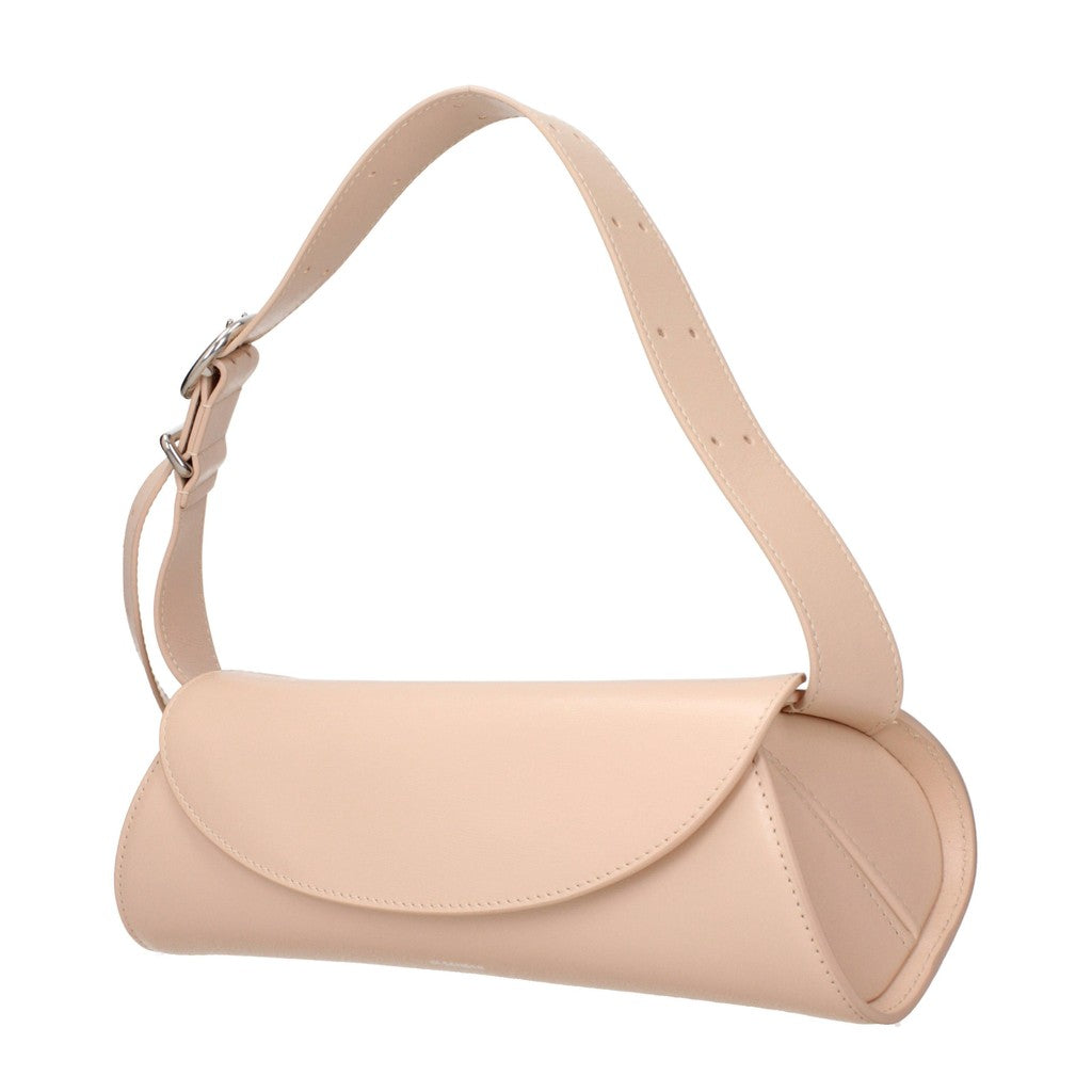 Jil Sander Cannolo Small Crossbodytas met kaartvak – Perzik